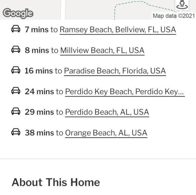 D'S Florida/Alabama Vacation Home ペンサコーラ エクステリア 写真